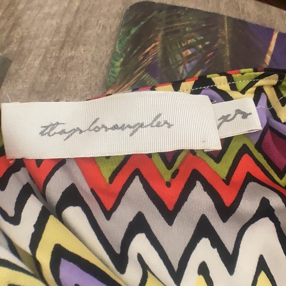 One of a kind. T-Bags 3 in 1 chevron minidress/tunic/top - Picture 8 of 9